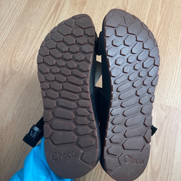 NWT Men’s Chaco Black Lowdown Slide Outdoor Adjustable Strap Sandal / Shoe S11 main image 7
